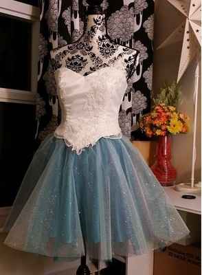 Show me your reception dress or non tradtional wedding dress, please. :)