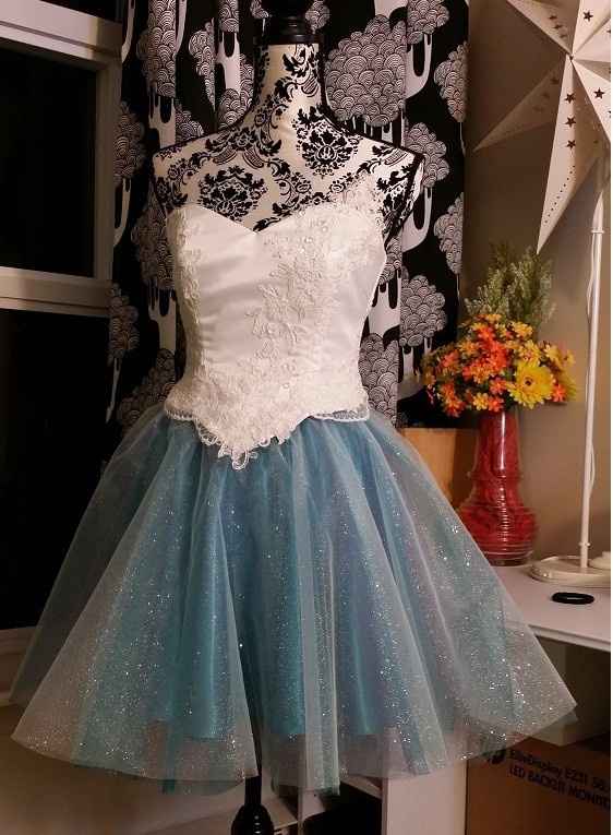 Made my wedding dinner dresses - which option is better?