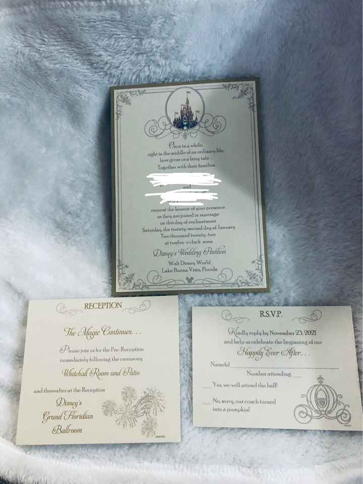 Our invitations!! - 1