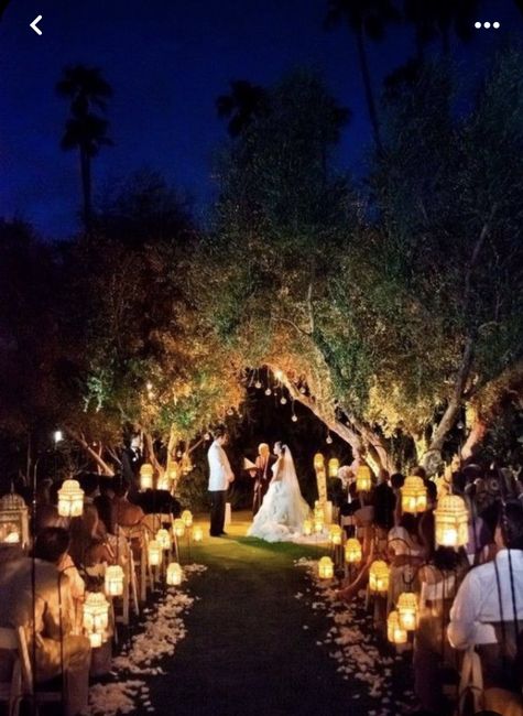 Candlelight wedding ceremony 2