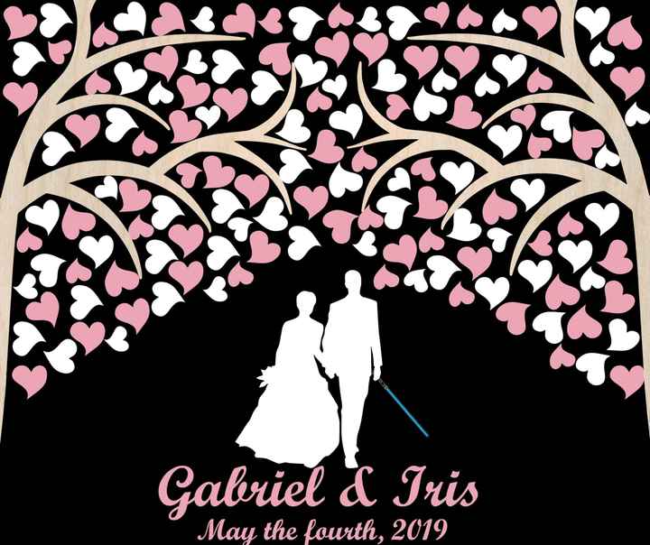 Show me your unique guest book ideas! - 1