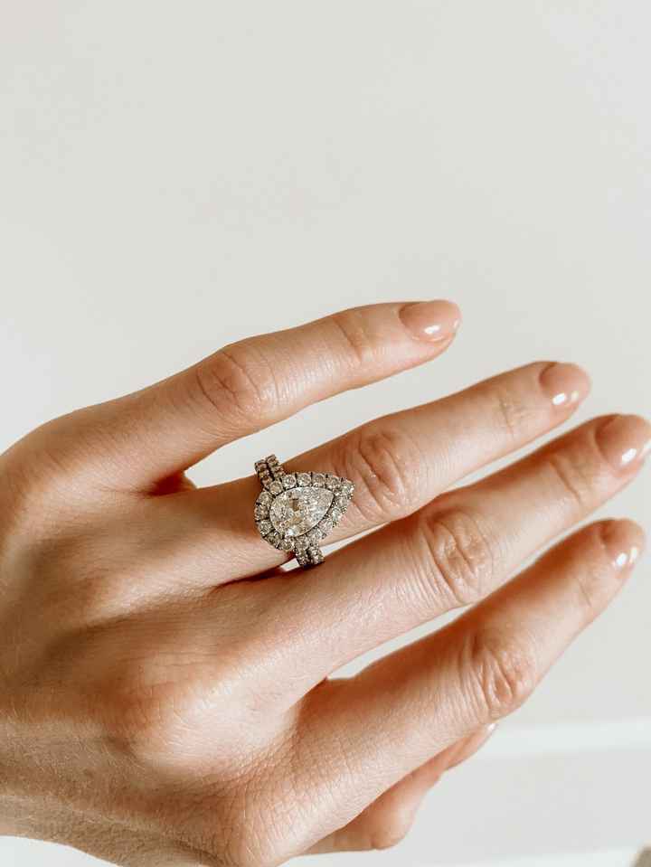 Pear shaped ring - upside down or right side up?, Weddings, Wedding Attire, Wedding Forums