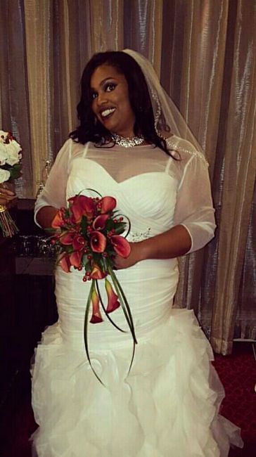 Let me see what you're wearing on your wedding day