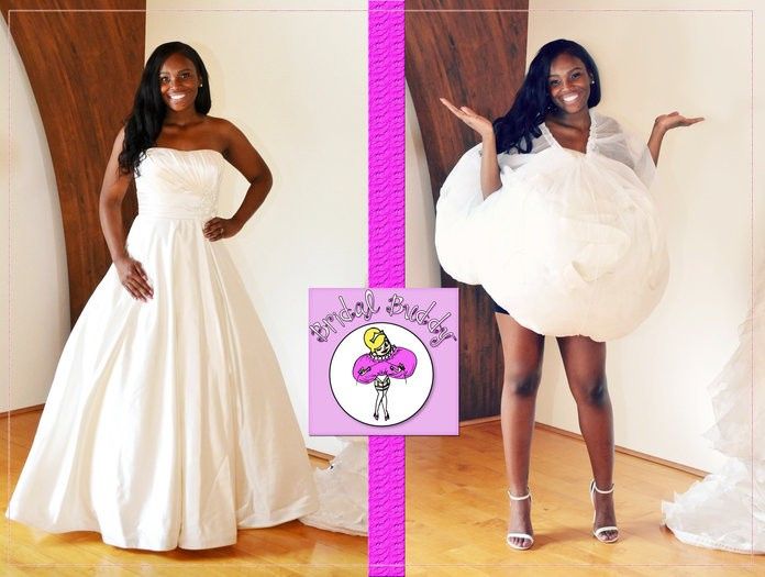 Bridal Buddy Original Genuine Brand Hold Wedding Dress Up, Toilet Dress  Hold Up