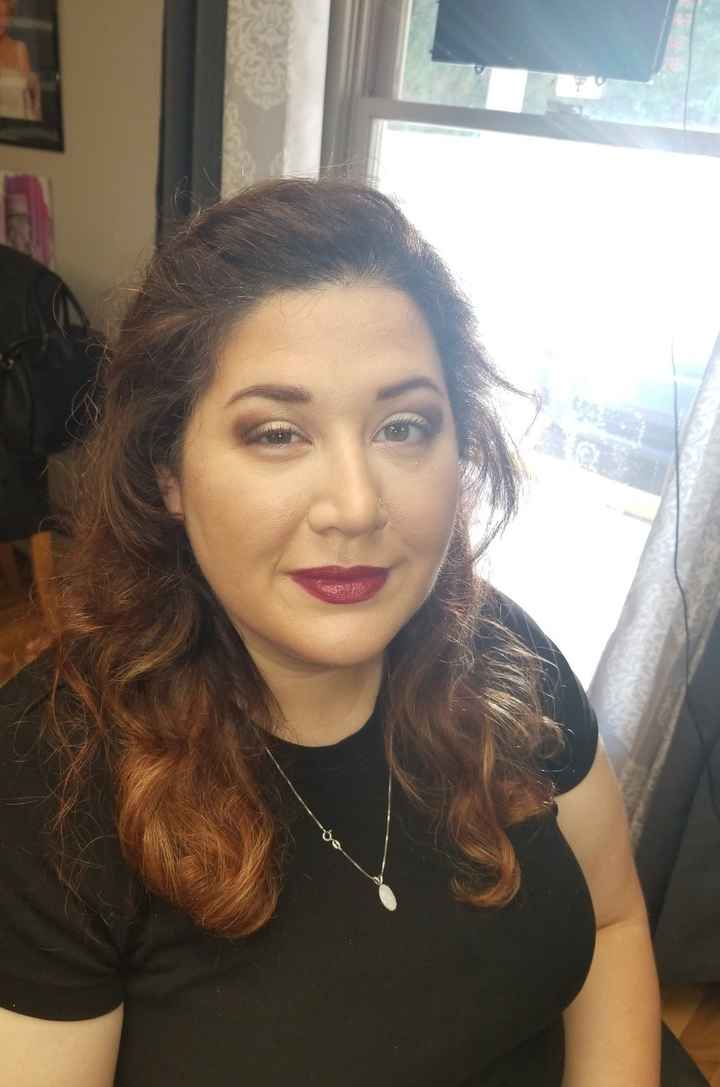 hair & makeup Full front