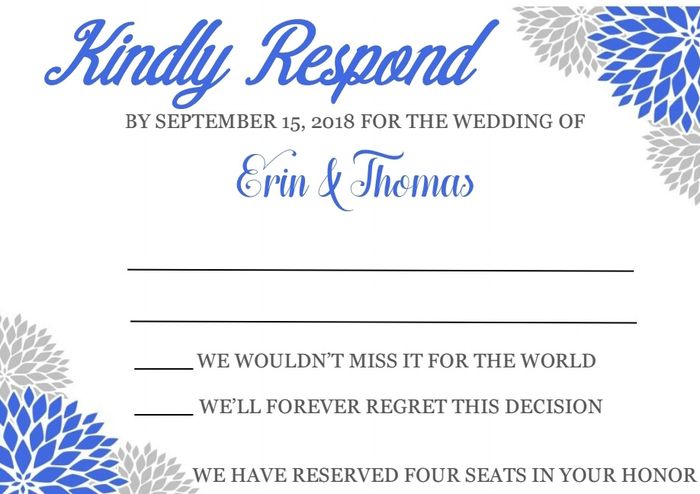 Invitations- Adults Only, Online rsvp & Details Cards 2