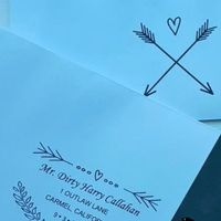 Sample Save the Date Envelopes