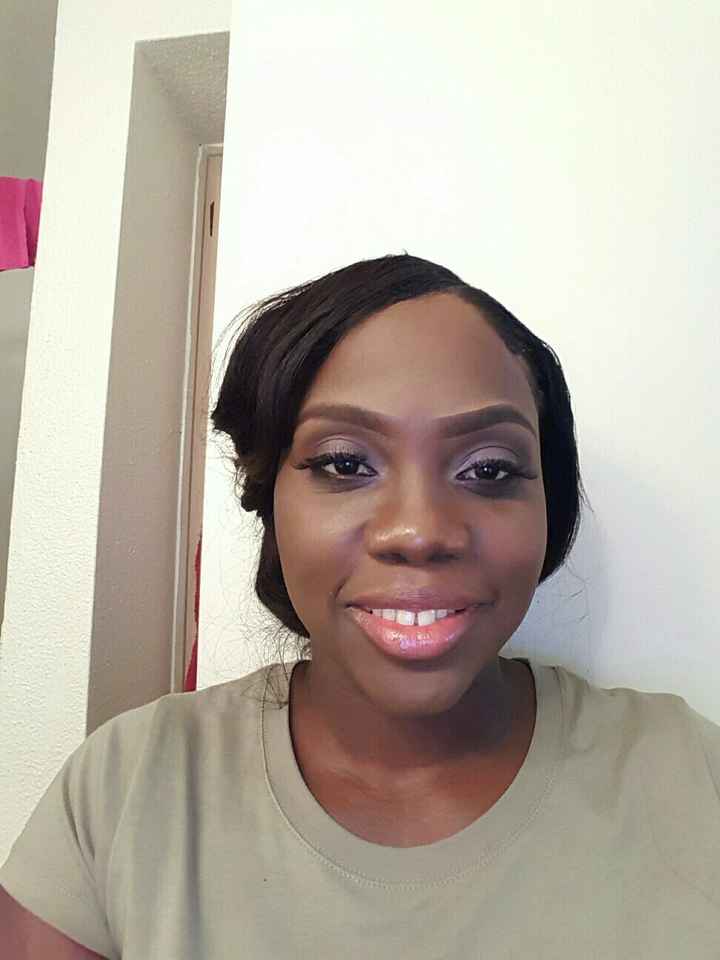 Trial makeup