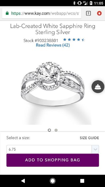 Engagement ring getting fixed 1