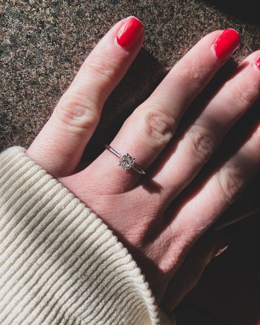 Small engagement rings unite! 4