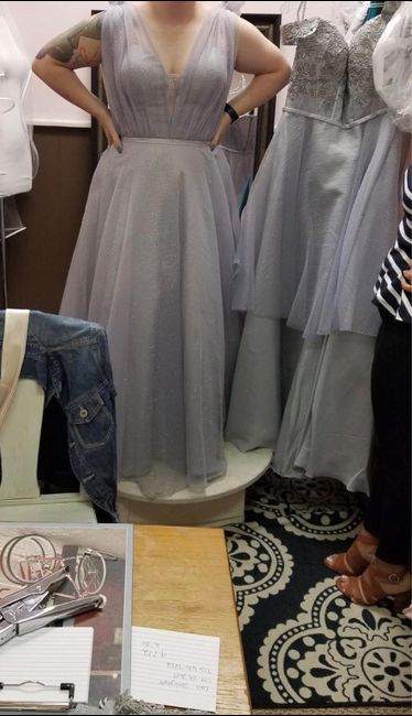 Gray dress, need help with veil, etc! 2