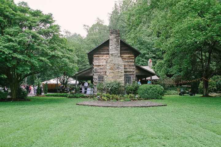 Venue--Where the ceremony & reception should have taken place on the lawn