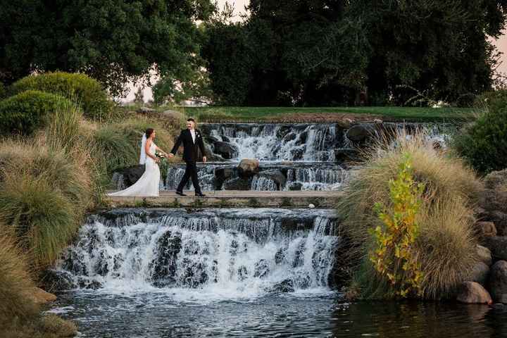 our venue had a waterfall 