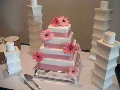Pink wedding cake? Help.