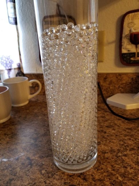 Glass Gem Vase Fillers, How Much Do i Need? 1