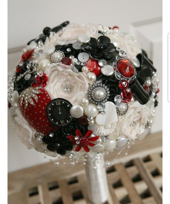 White or colorful bridal bouquet? - 1