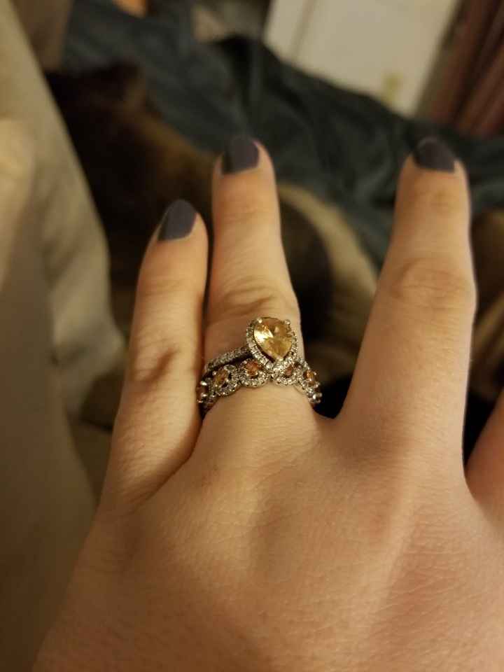 Wearing wedding bands - 1