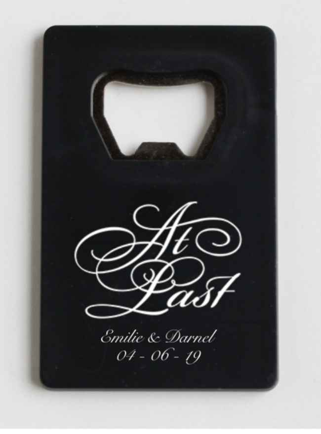 What are you doing for wedding favors? - 1