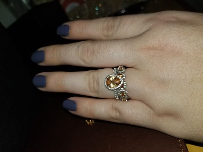 Show me your unique engagement rings! - 1