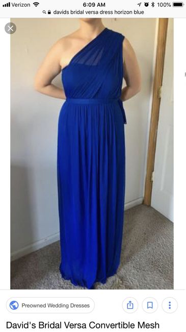 Share your bridesmaid's dresses? - 1