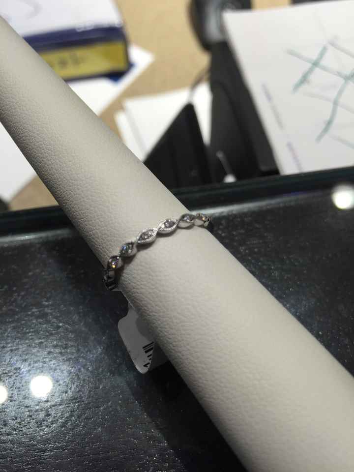 Got our wedding bands! Show me yours!