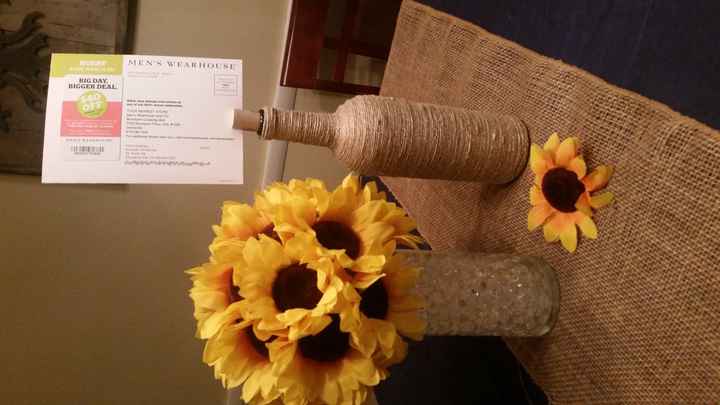 New centerpieces! Need opinions!