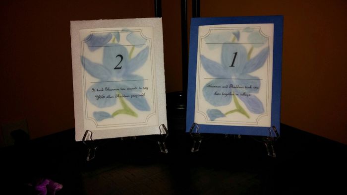 Table Assignments