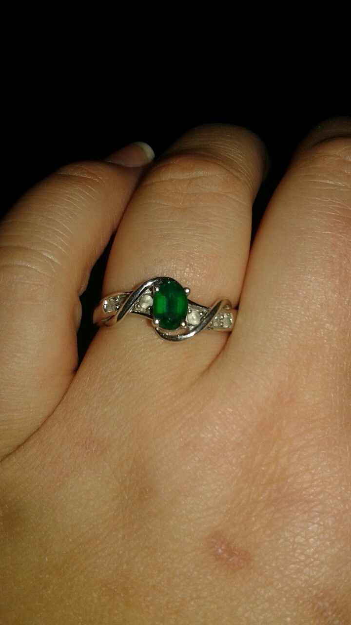 Let's see those rings! And for the Mrs lets see the bands with it ! I LOVE seeing everyone's bling:)