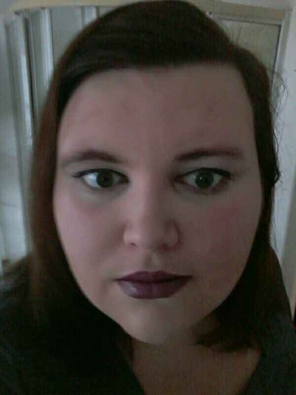 Purple lips on wedding day? (Added Photos)