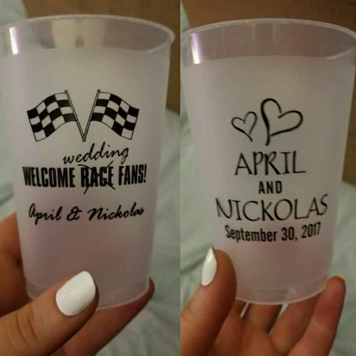 Totally promotional favor cups!