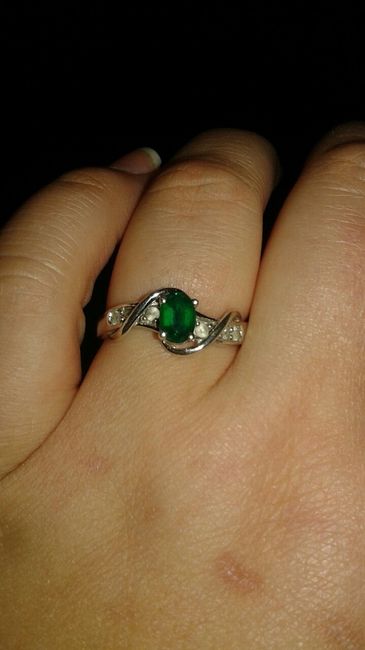 Let's see those rings! And for the Mrs lets see the bands with it ! I LOVE seeing everyone's bling:)