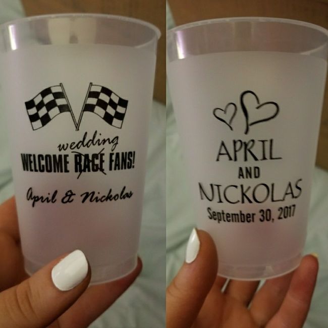Totally promotional favor cups!