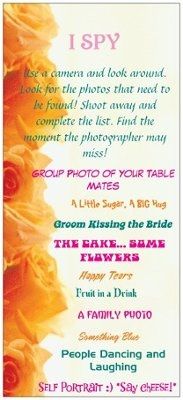 Our wedding items *8 Pics* Pink and Orange Theme