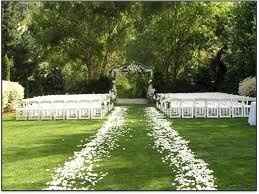 Park and Backyard Weddings...