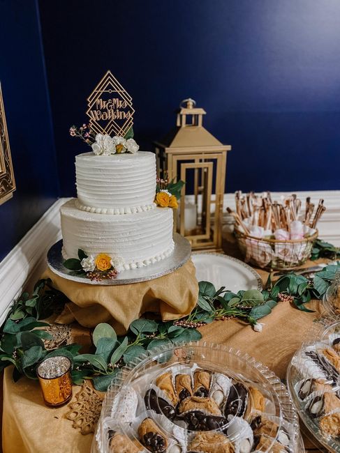 Cake and desserts? 1