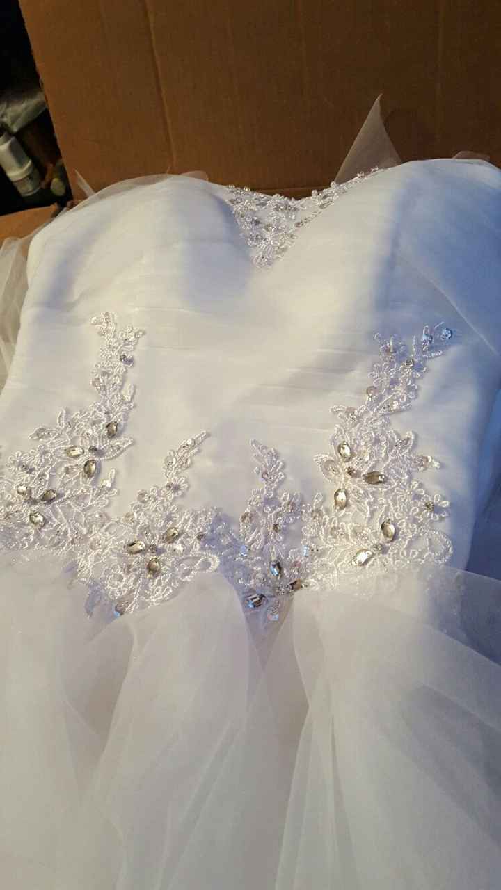 New news on dress bought online!