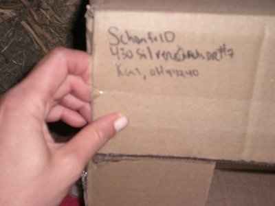 NWR: Freaked out...random package addressed to FH