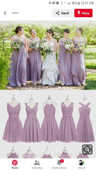 Need help with bridesmaid dresses 4
