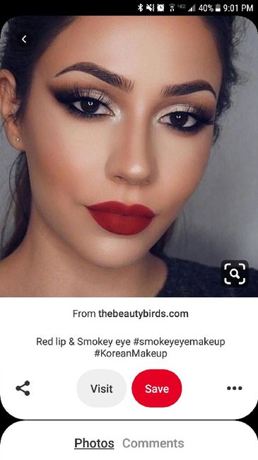 Wedding day make up 1