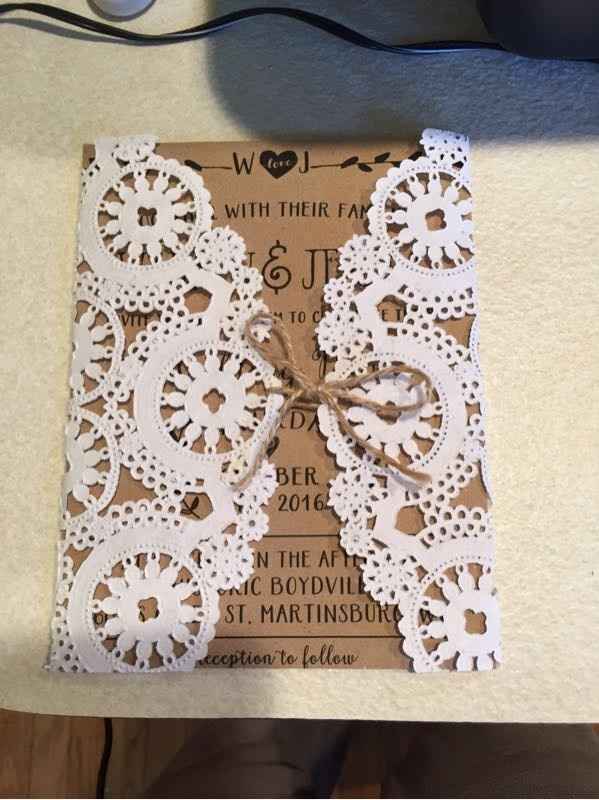 My first DIY for the wedding