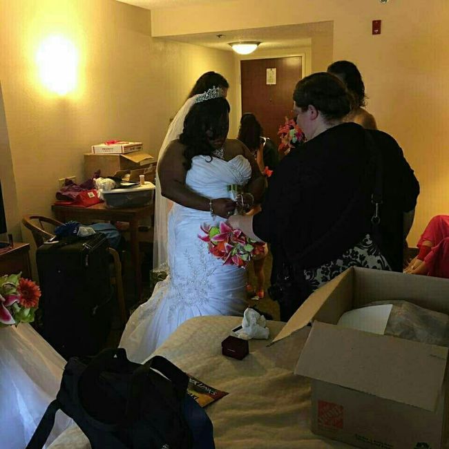 Officially married......can't sleep