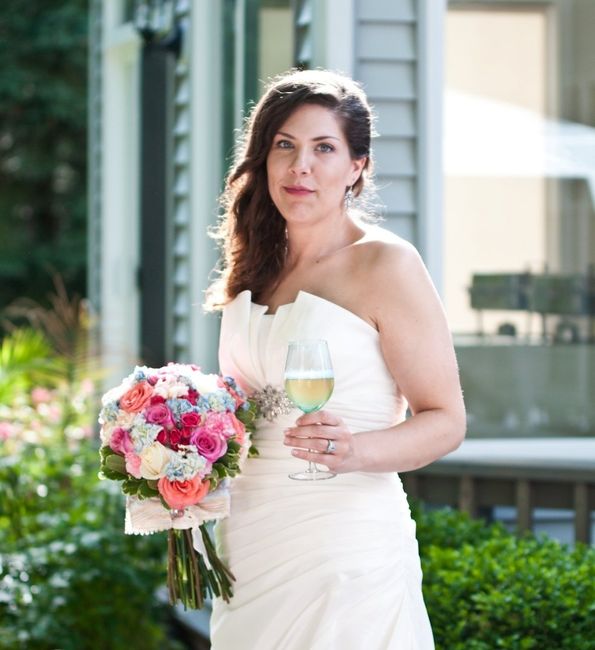 show off your bridal bouquets