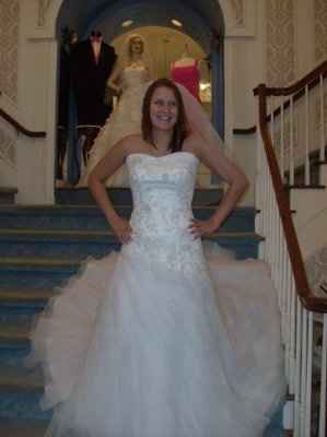 Show off your dress's ladies.