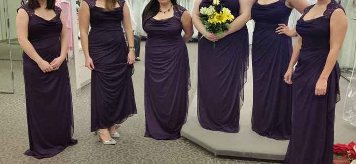 I said yes to the Bridesmaids Dresses :-)