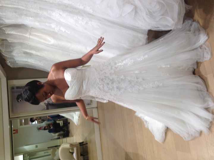 Dress Shopping Day 1: No gown yet but I'm on the right track.
