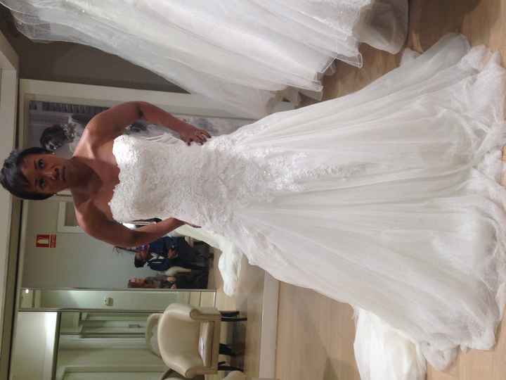 Dress Shopping Day 1: No gown yet but I'm on the right track.