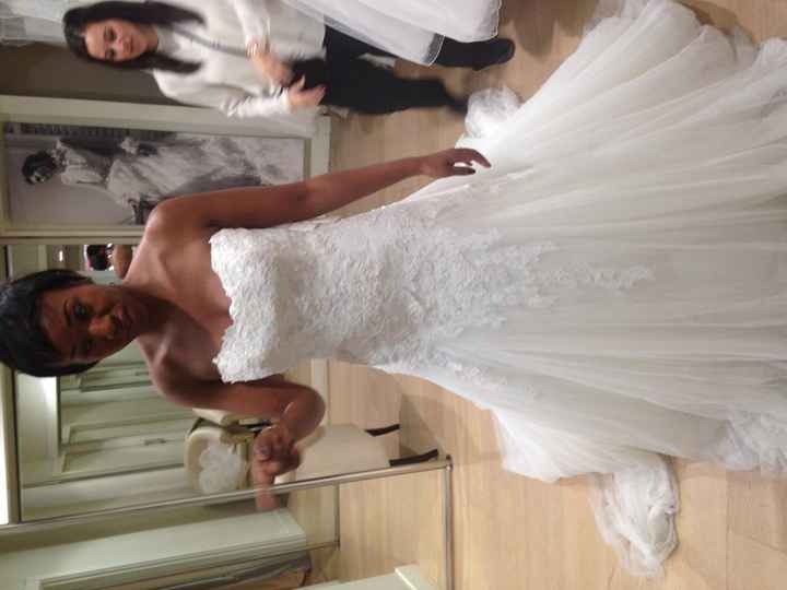 Dress Shopping Day 1: No gown yet but I'm on the right track.