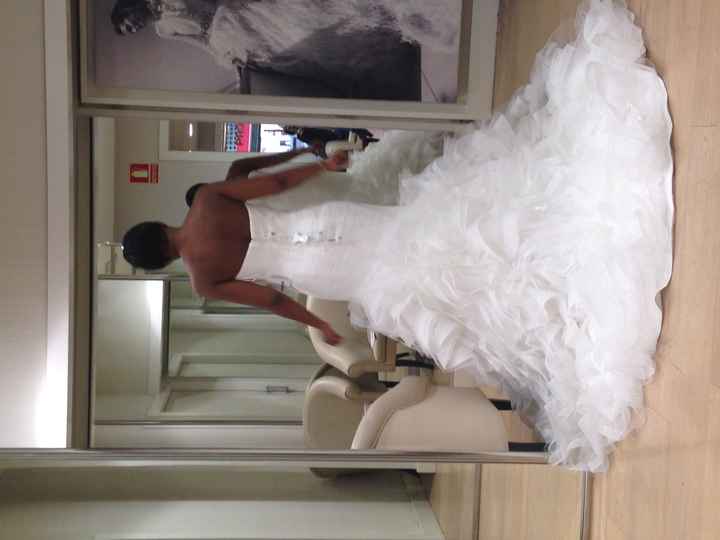 Dress Shopping Day 1: No gown yet but I'm on the right track.