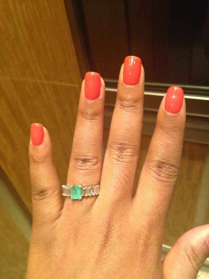 Show Me Your Nontraditional Engagement/Wedding Rings!