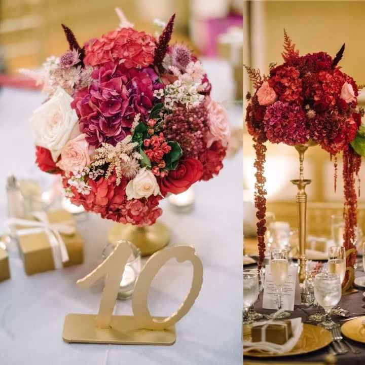 Tall, low, or mixed centerpieces?